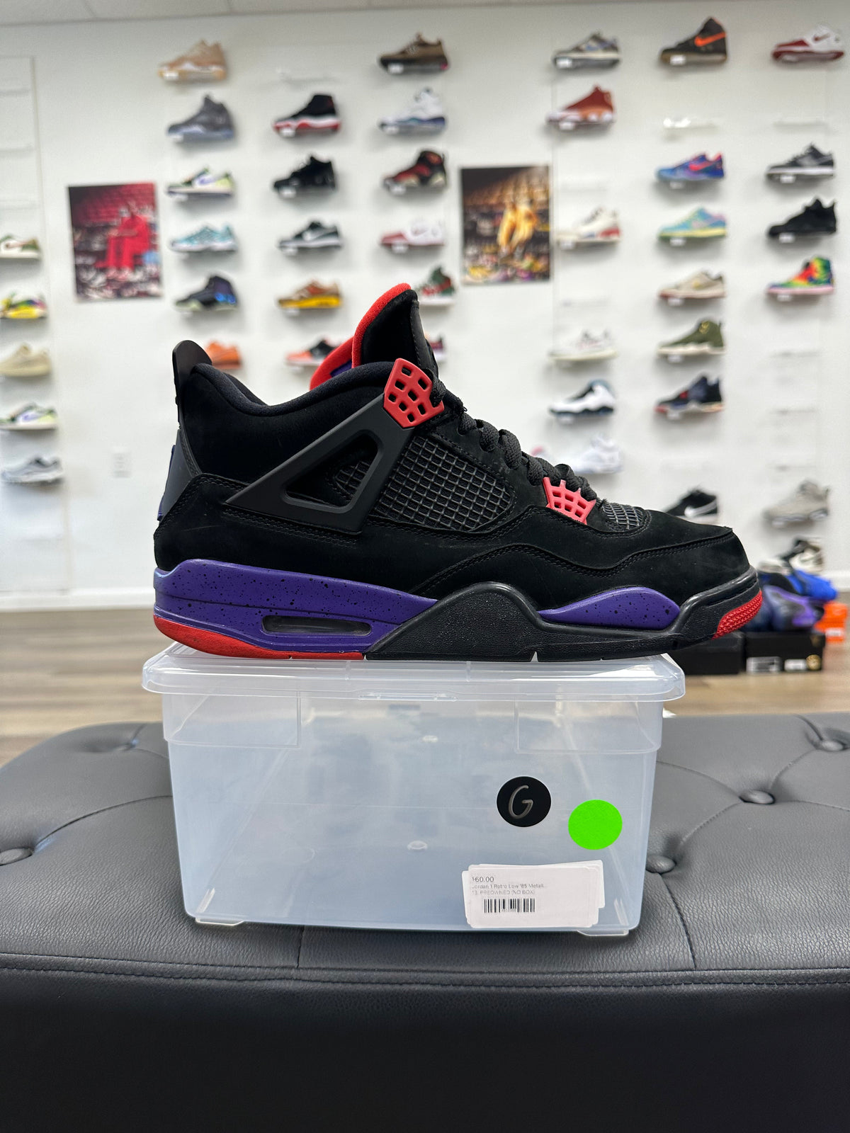 Jordan 4 Retro Raptors (2018)