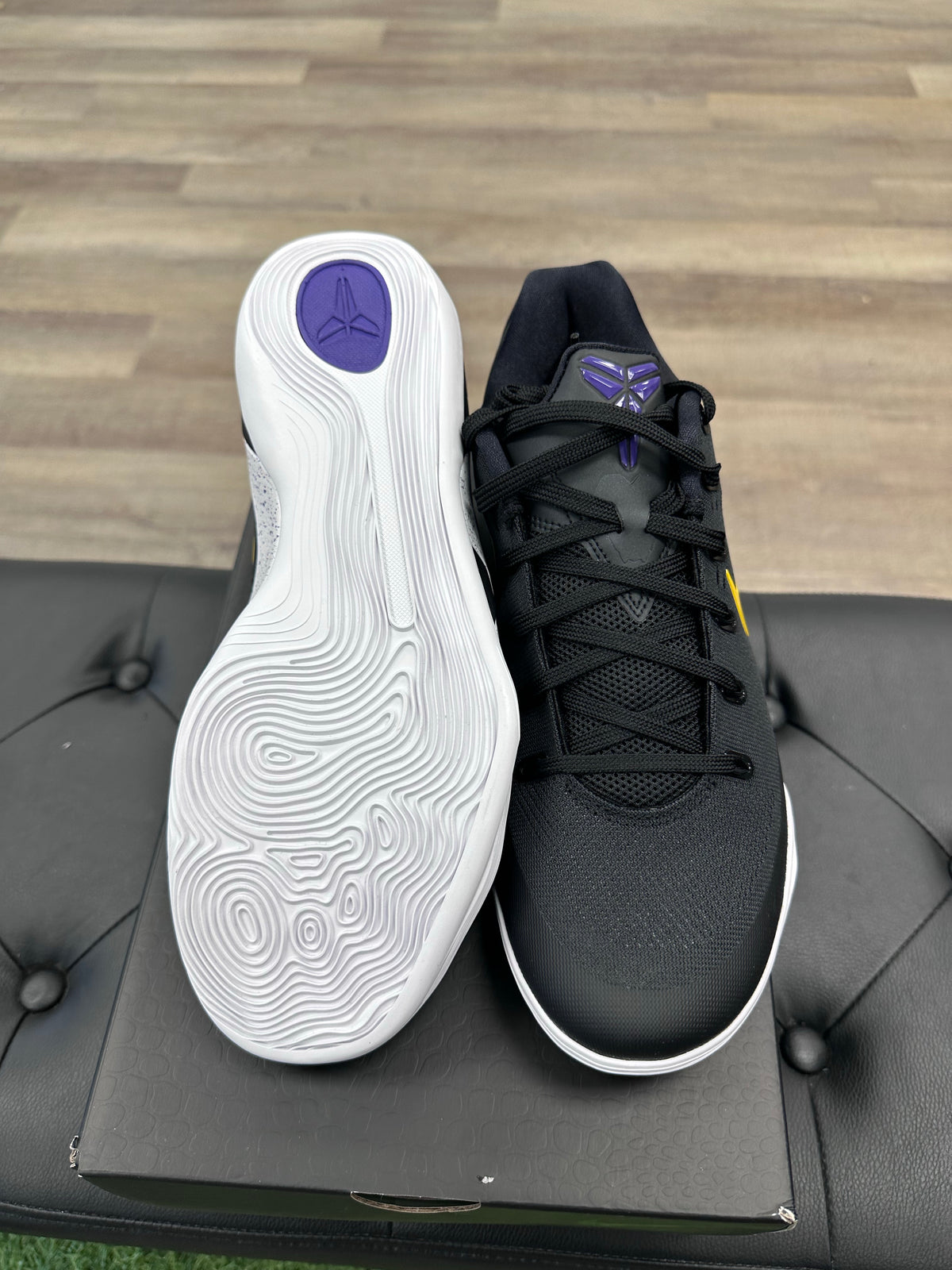 Nike Kobe 9 EM Low Protro TB Black University Gold
