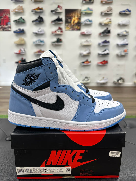 Jordan 1 Retro High OG University Blue - Size 10 (U)