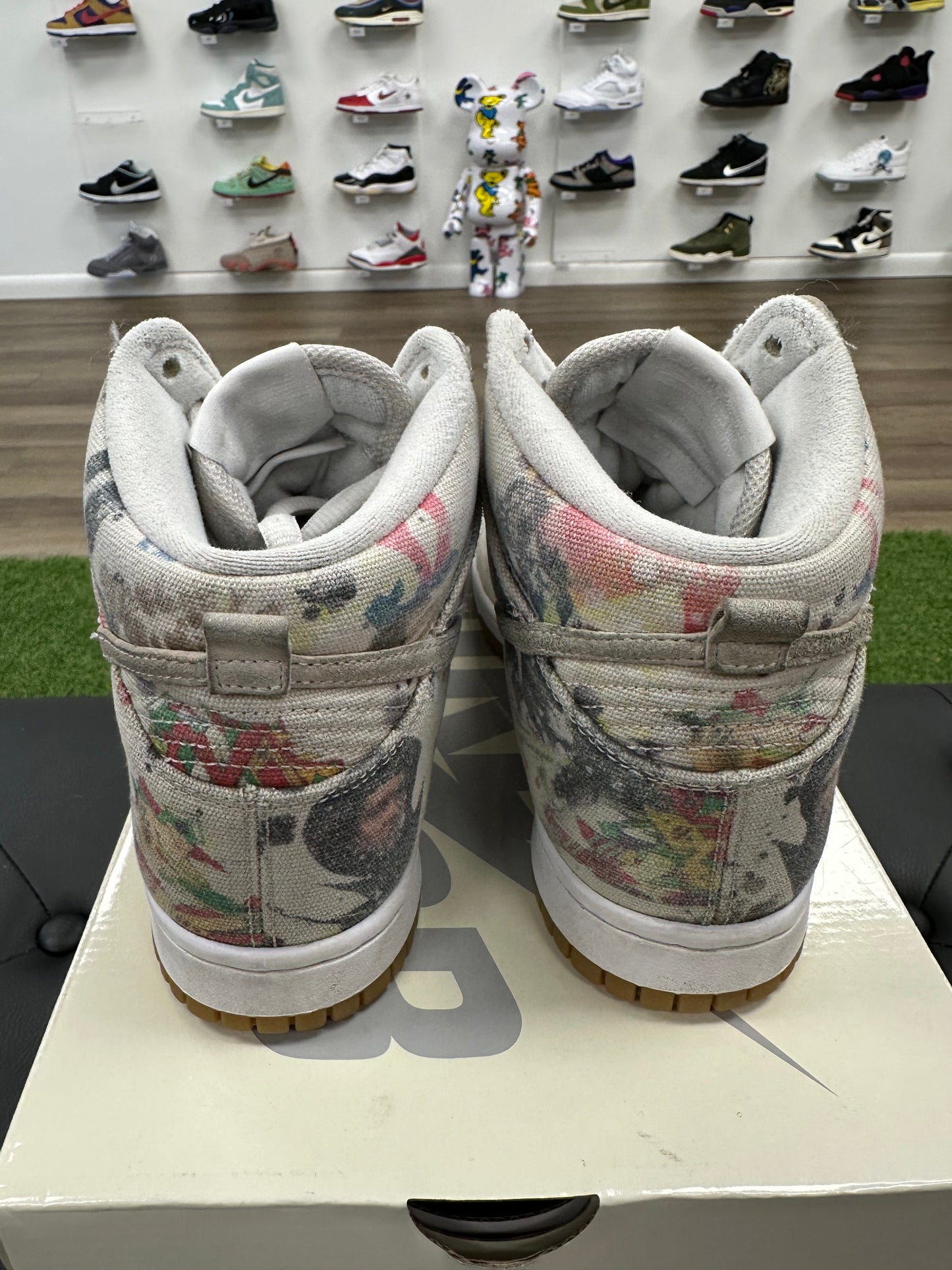 Nike SB Dunk High Supreme Rammellzee - Size 8 (U)