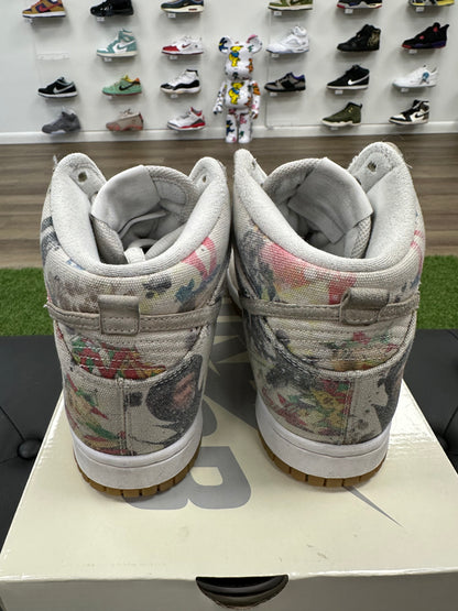 Nike SB Dunk High Supreme Rammellzee - Size 8 (U)