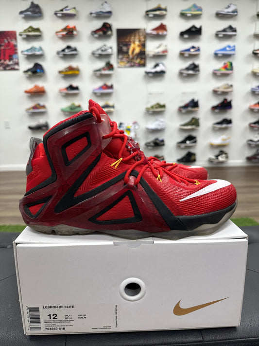 Nike LeBron 12 Elite Team - Size 12 (U)