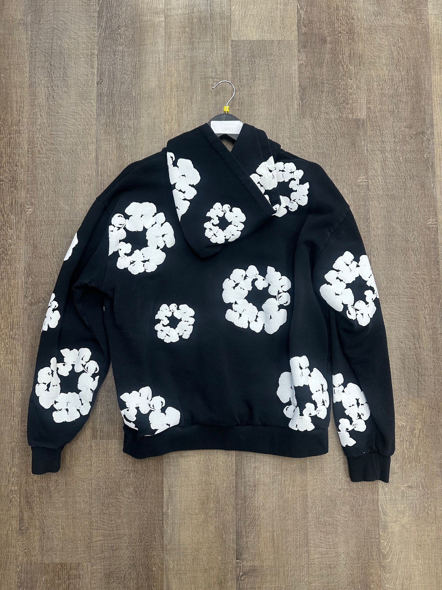 Denim Tears The Cotton Wreath Sweatshirt Black - Size Medium (U)