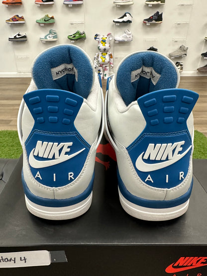 Jordan 4 Retro Military Blue (2024) - Size 12 (U)