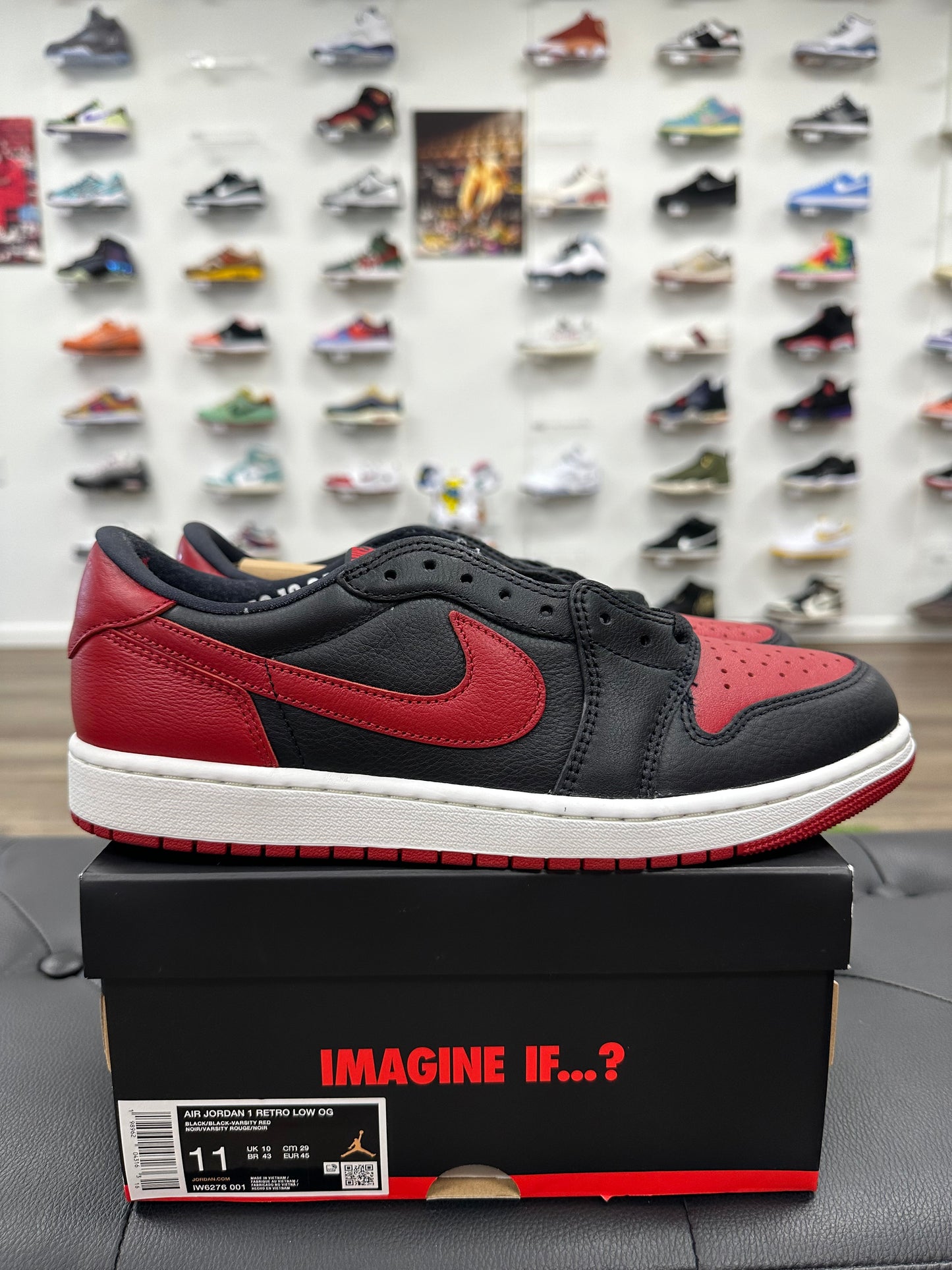 Jordan 1 Retro Low OG Banned - SIze 11