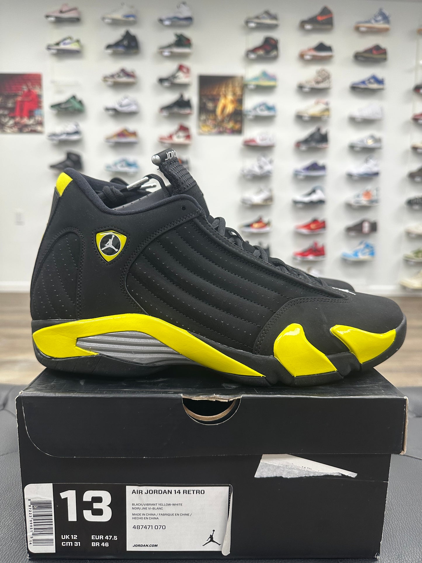 Jordan 14 Retro Thunder - Size 13