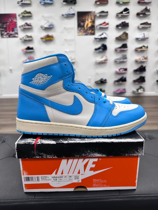 Jordan 1 Retro High OG UNC Reimagined - Size 12 (U)