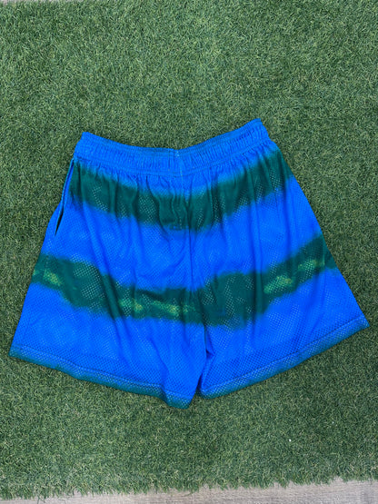 Eric Emanuel EE Short Blue/Green Stripe - Size XL (U)