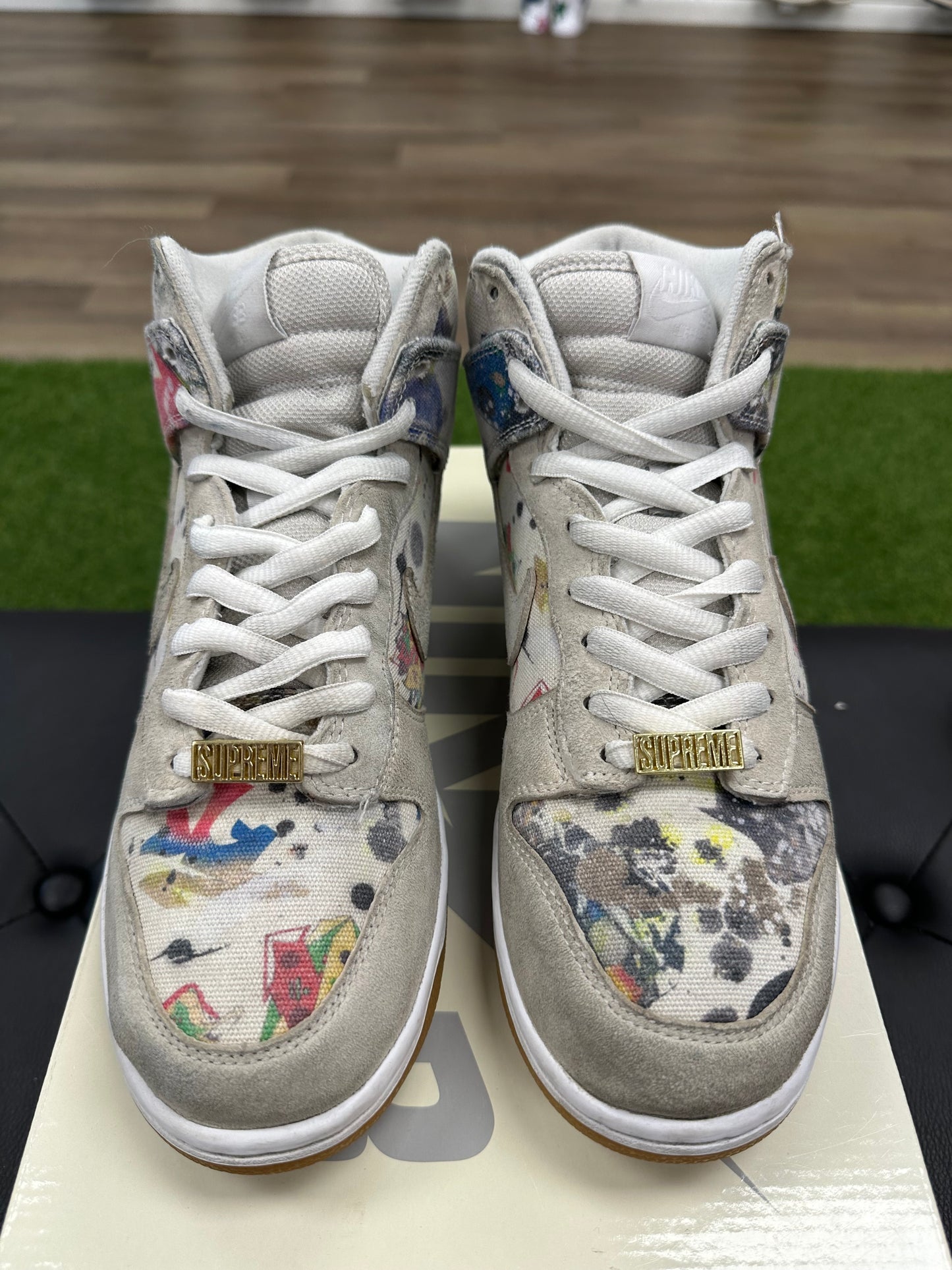 Nike SB Dunk High Supreme Rammellzee - Size 8 (U)