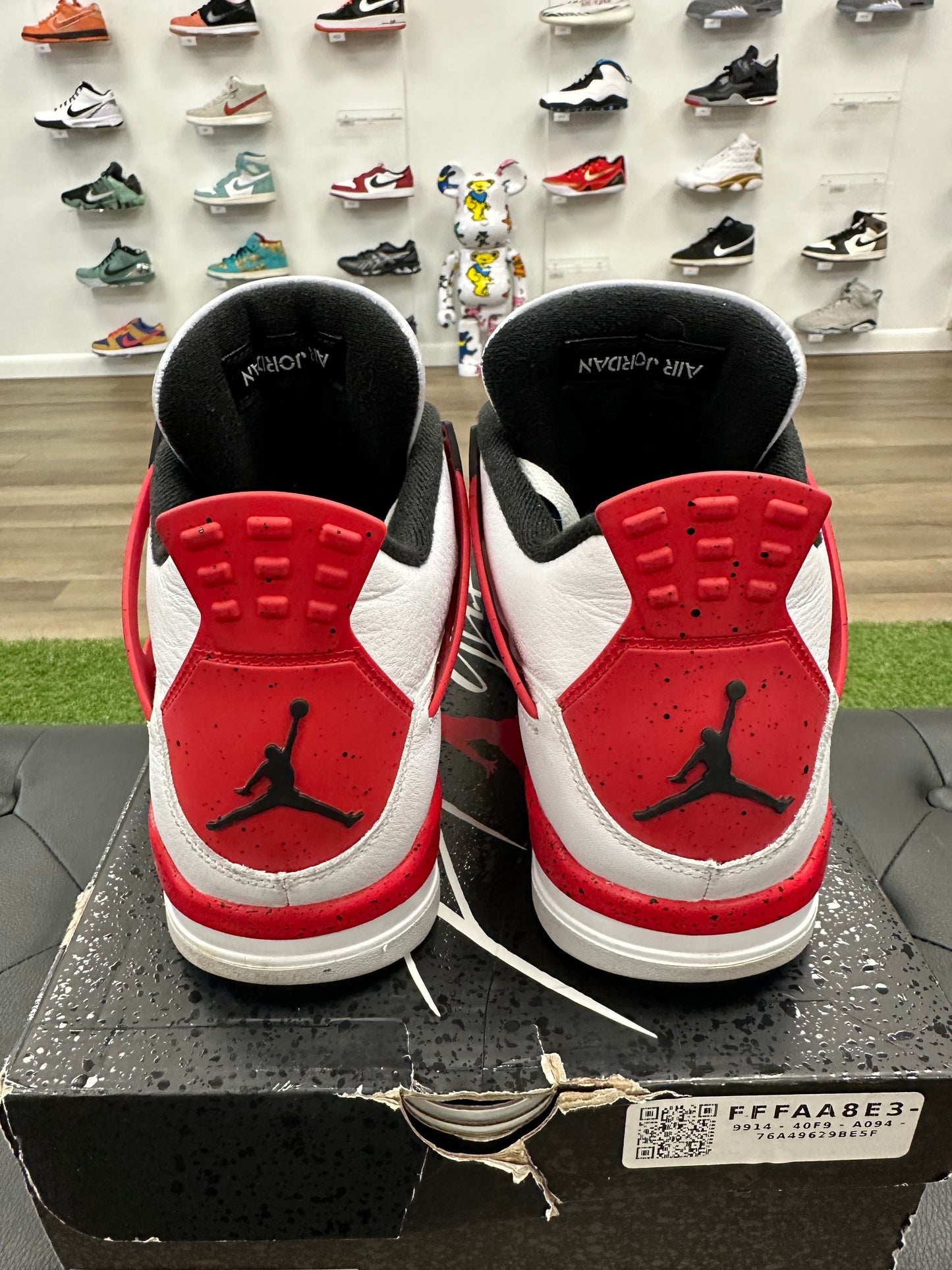 Jordan 4 Retro Red Cement - Size 11 (U)