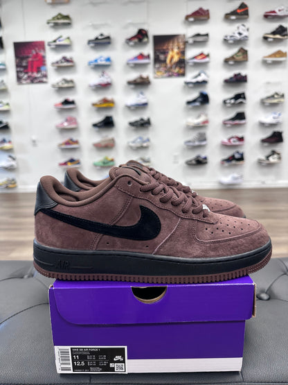 Nike SB Air Force 1 Low Light Chocolate Black - Size 11