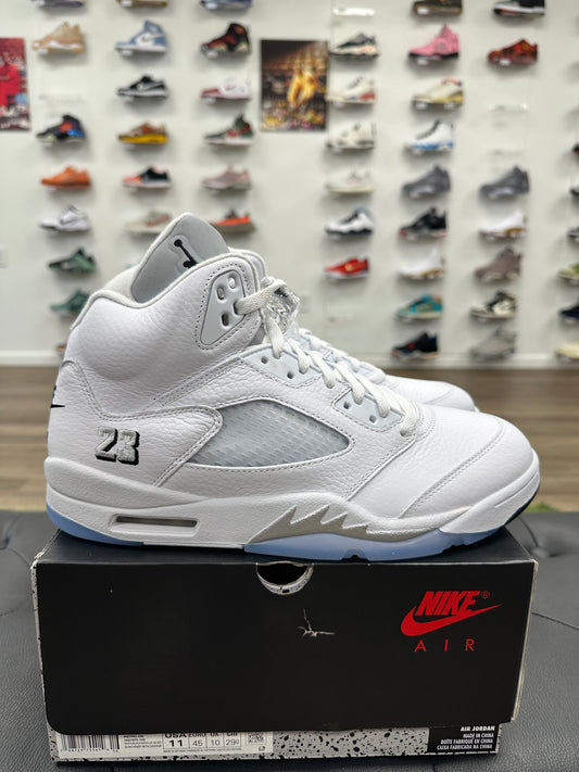 Jordan 5 Retro White Metallic (2026) - Size 11