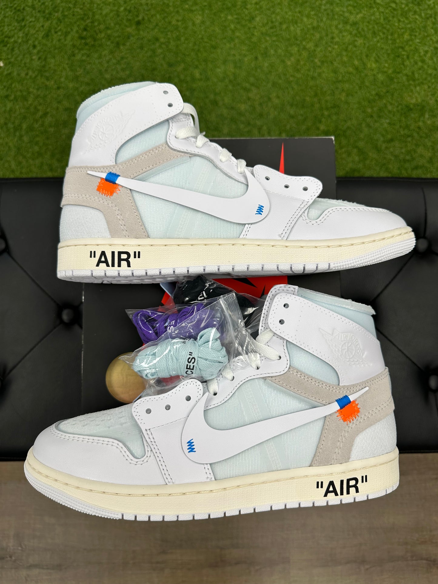 Jordan 1 Retro High Virgil Abloh Archive Alaska - Size 10.5