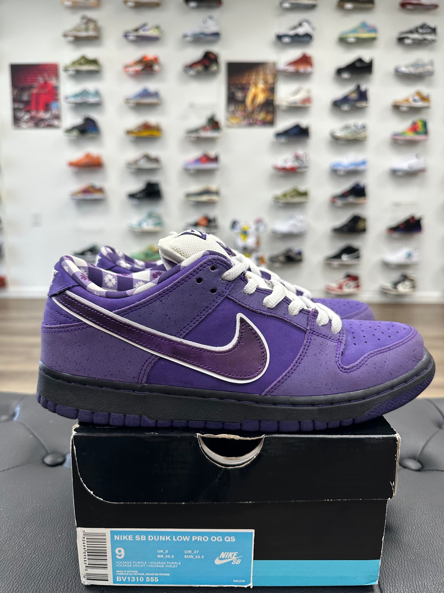 Nike SB Dunk Low Concepts Purple Lobster - Size 9 (U)