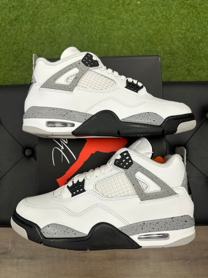 Jordan 4 Retro White Cement (2025) - Size 9