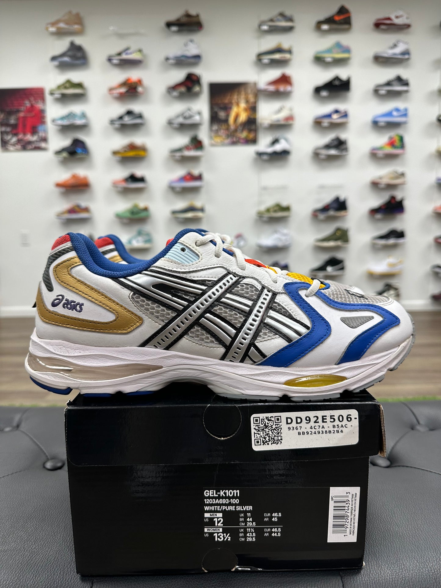ASICS Gel-K1011 Gallery Dept. Mental Energy Multi-Color - Size 12 (U)