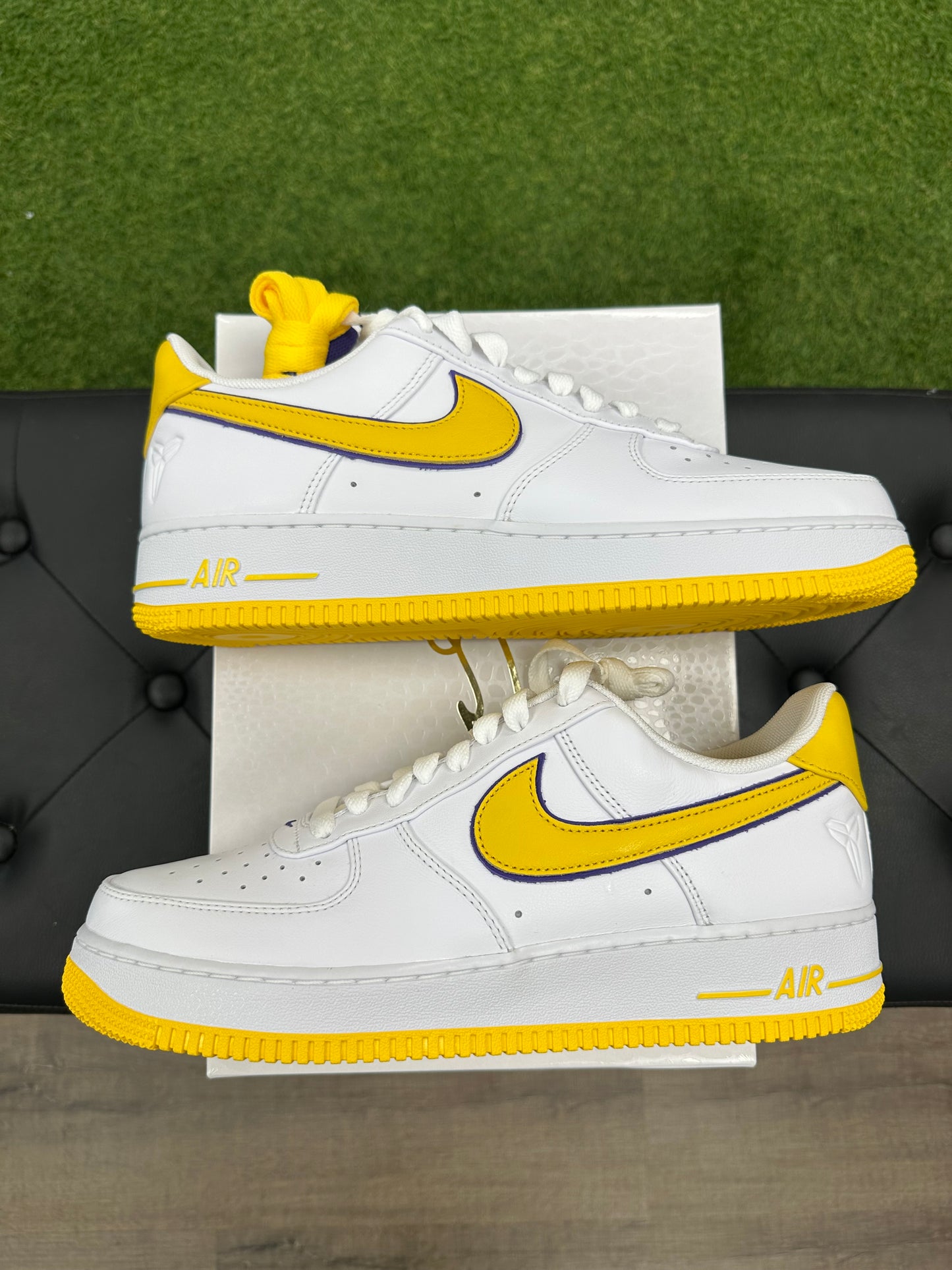 Nike Air Force 1 Low Retro QS Kobe Bryant Lakers Home - Size 11.5