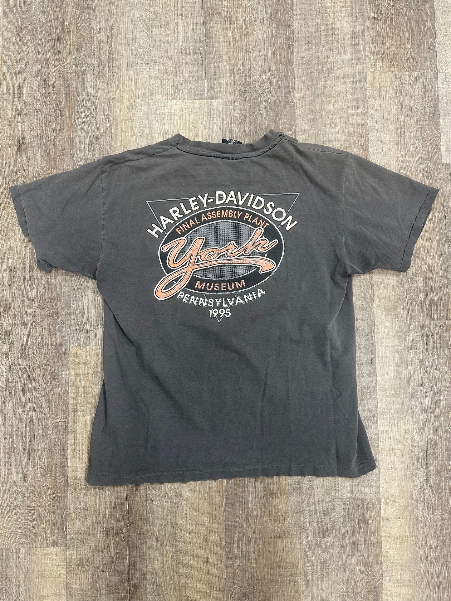Vintage Harley Davidson York - Size Large (U)