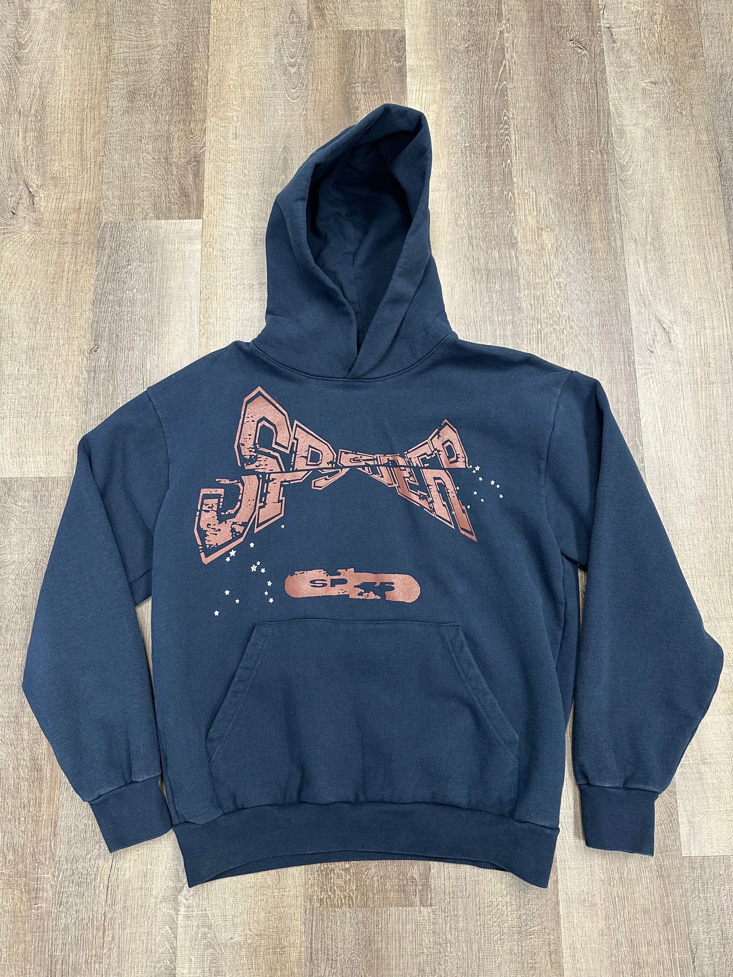 Sp5der Adult Sweatshirt Navy - Mens (U)