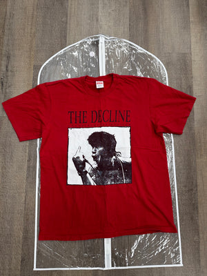Supreme Decline of Western Civilization Tee Red - Size Large (U)