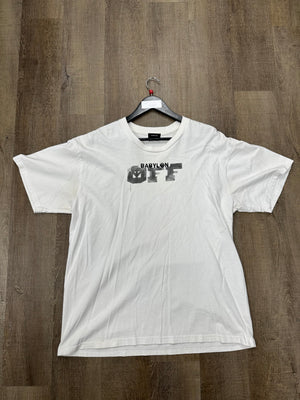 Babylon Off-White T-Shirt White - Size Large