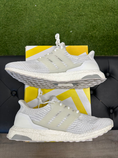 adidas Ultra Boost 3.0 Triple White - Mens (U13)