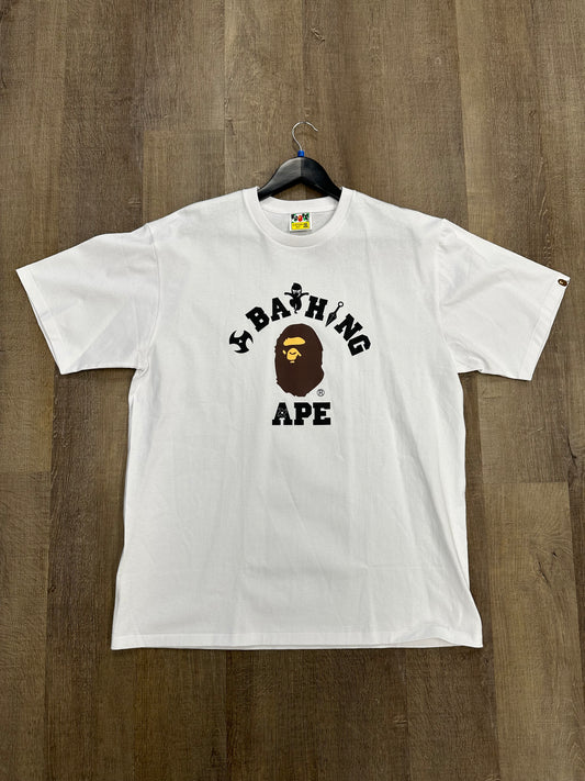 BAPE Ninja College Tee White - Size 2XL