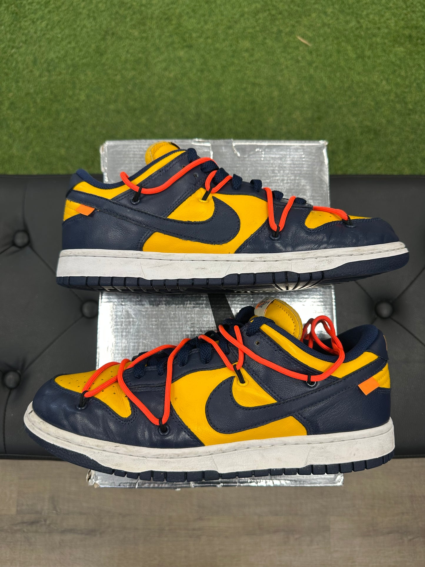 Nike Dunk Low Off-White University Gold - Size 10 (U)