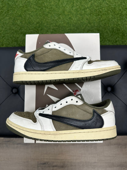 Jordan 1 Retro Low OG SP Travis Scott Medium Olive - Size 8 (U)