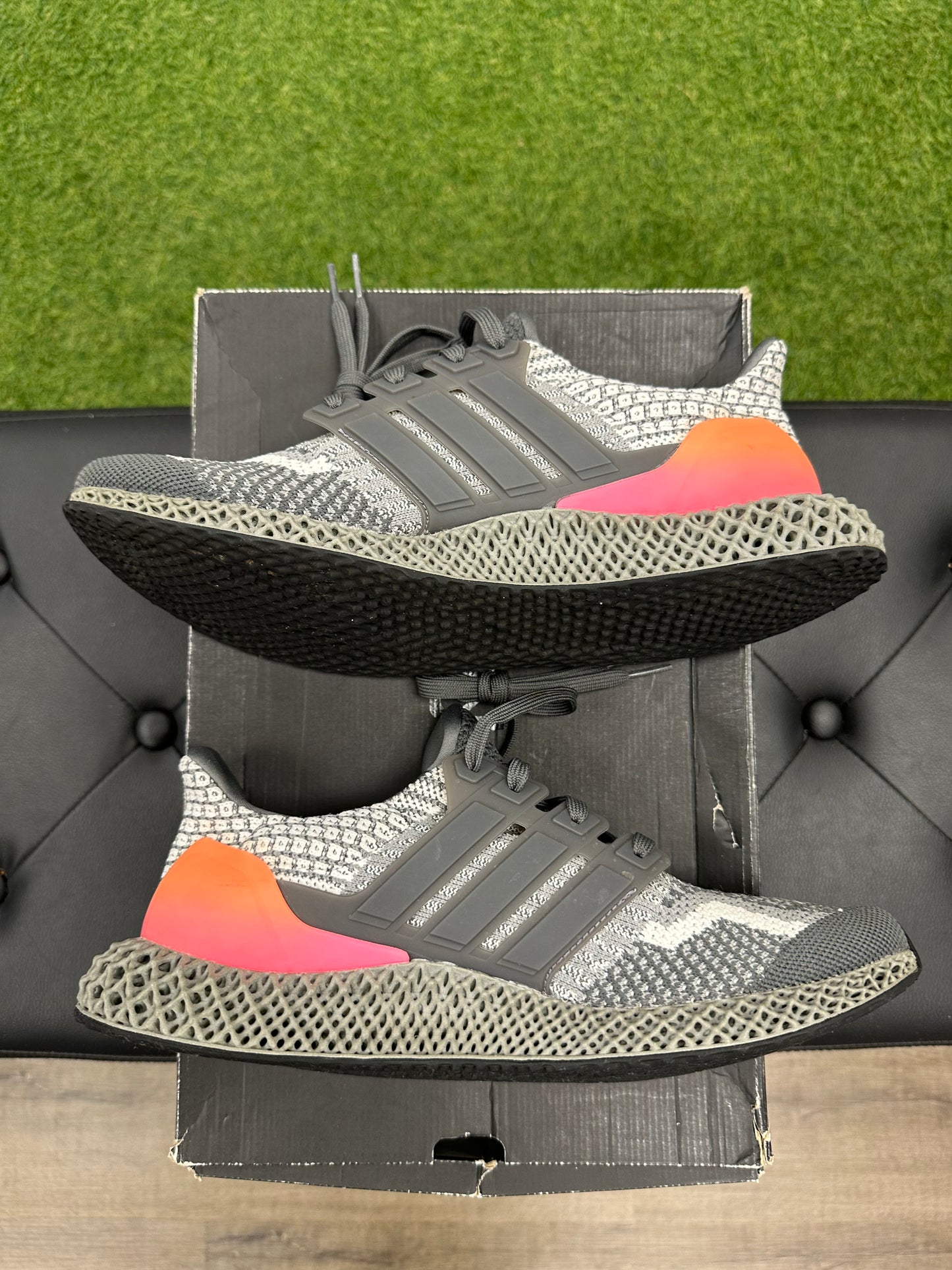 adidas Ultra 4D 5.0 Grey Five - Size 9 (U)