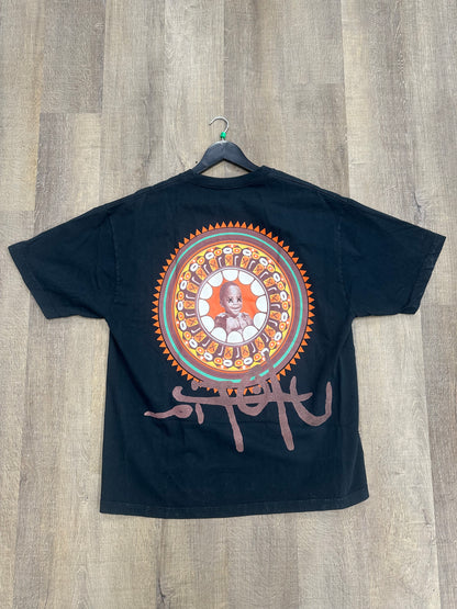 Travis Scott x KAWS Utopia II Tee Black - Size XL