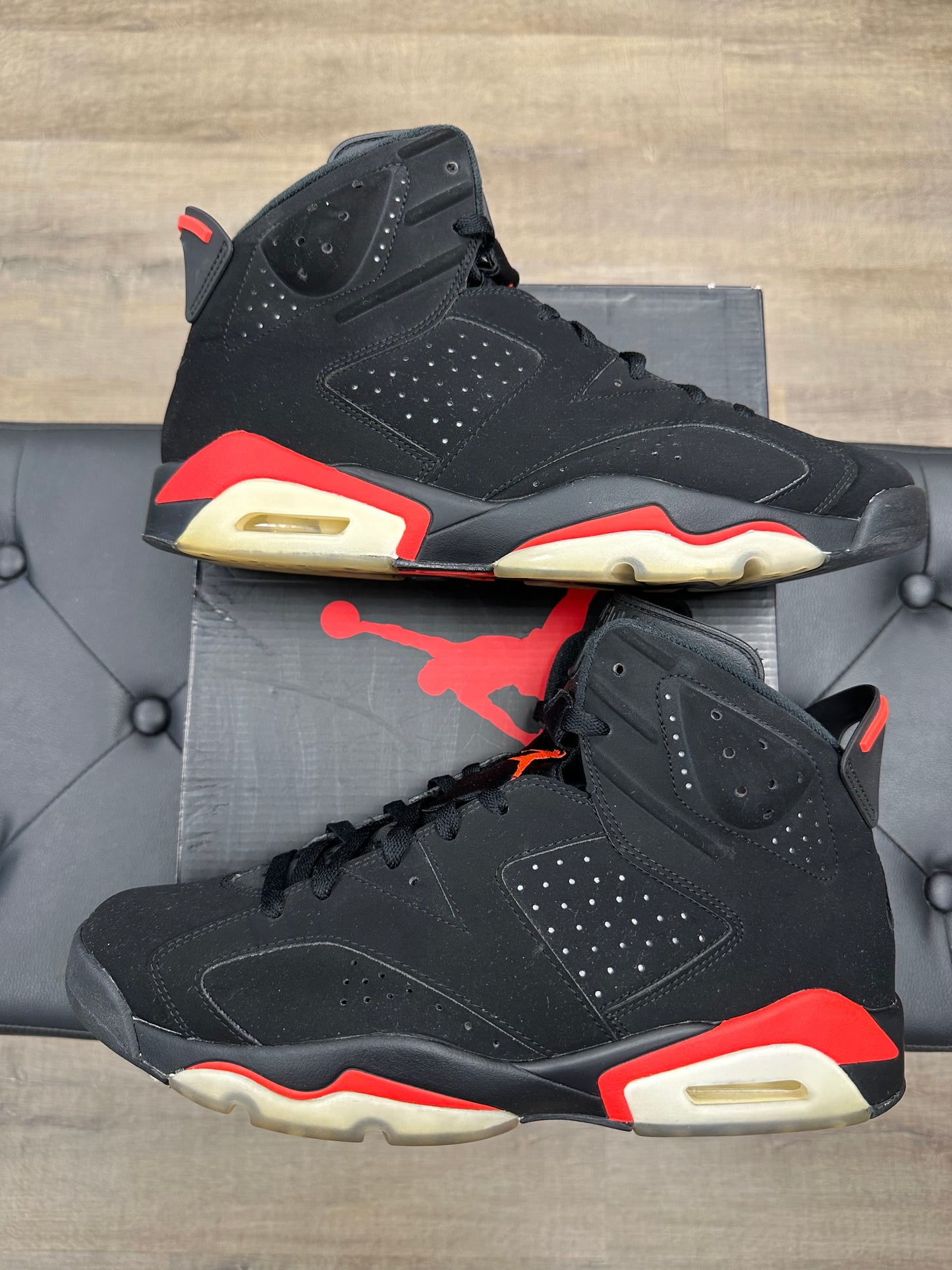 Jordan 6 Retro Black Infrared (2019) - Size 12 (U)