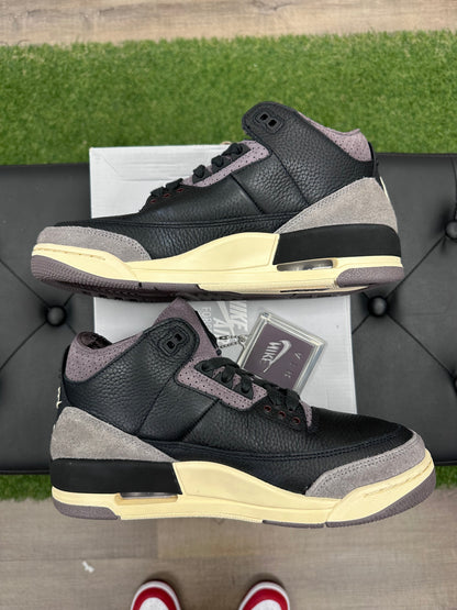 Jordan 3 A Ma Maniére Black While You Were Sleeping - Size 8