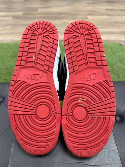 Jordan 1 Mid Gym Red Black Toe - Size 10.5 (U)