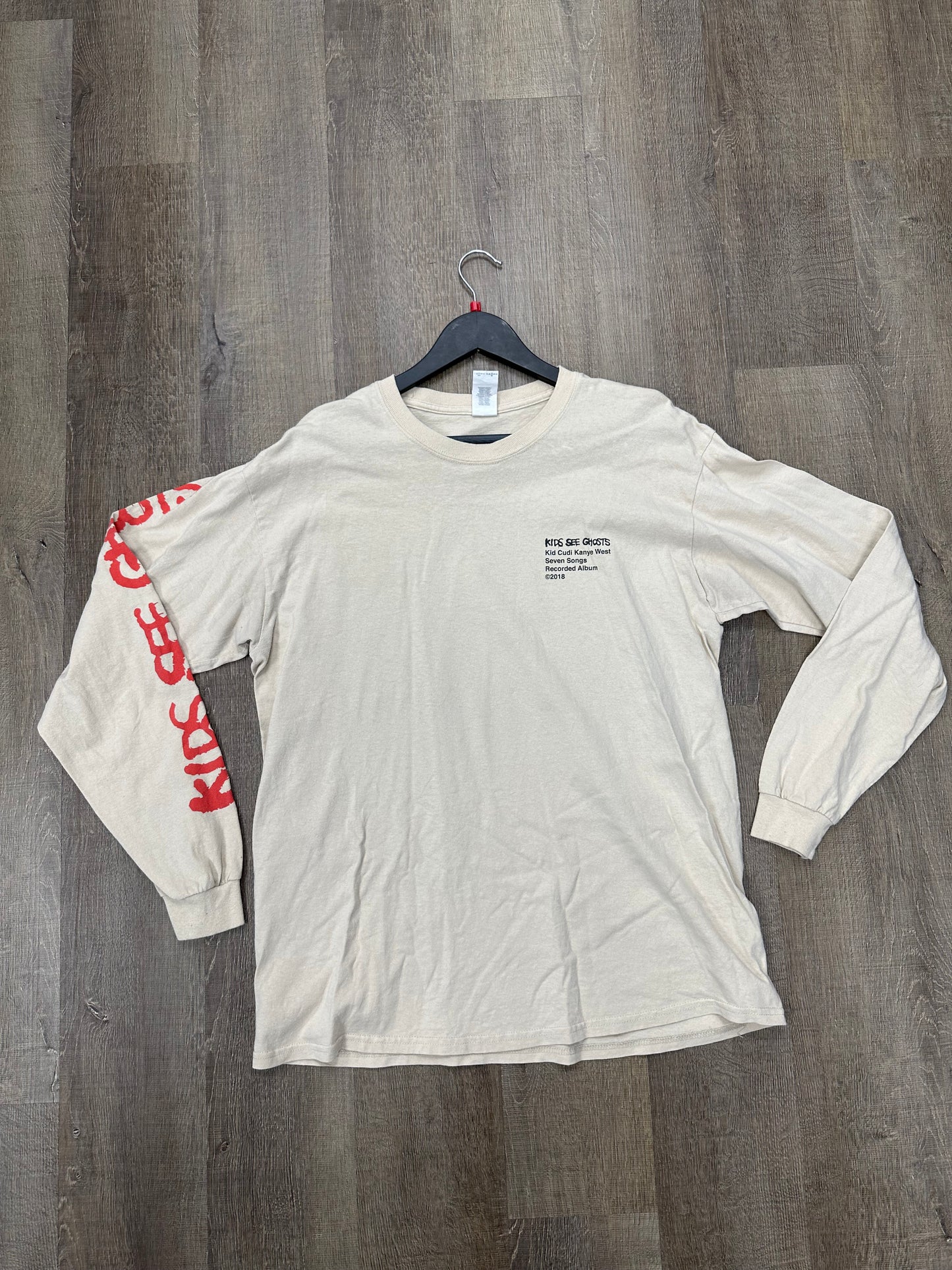 Kid Kudi Longsleeve (Tan) - Size Large (U)