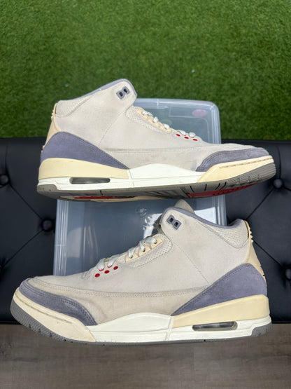 Jordan 3 Retro Muslin - Mens (U12)