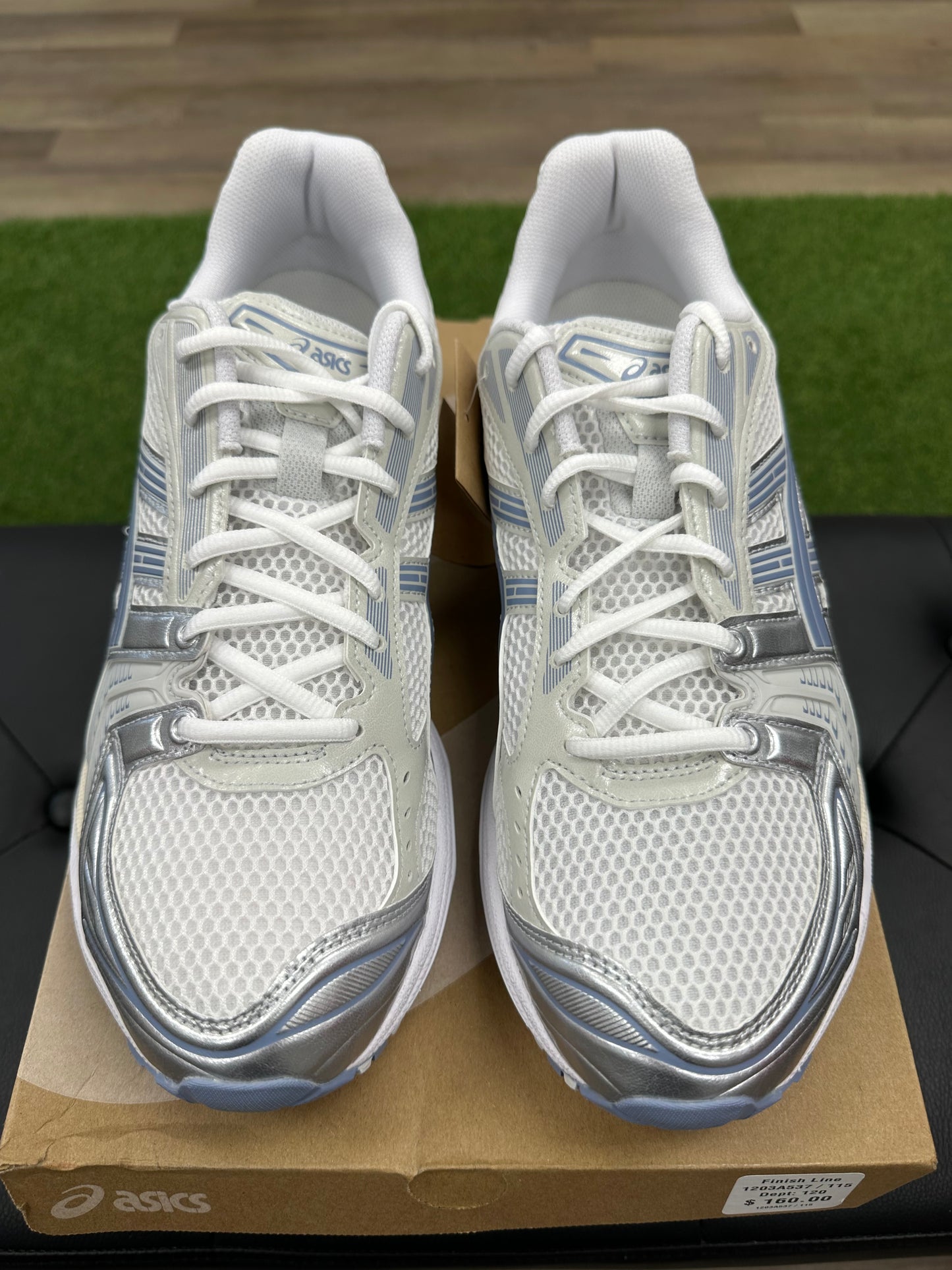 ASICS Gel-Kayano 14 White Light Navy - Size 12