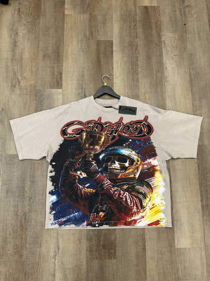 Godspeed Podium Dreams T-shirt Stone - Mens