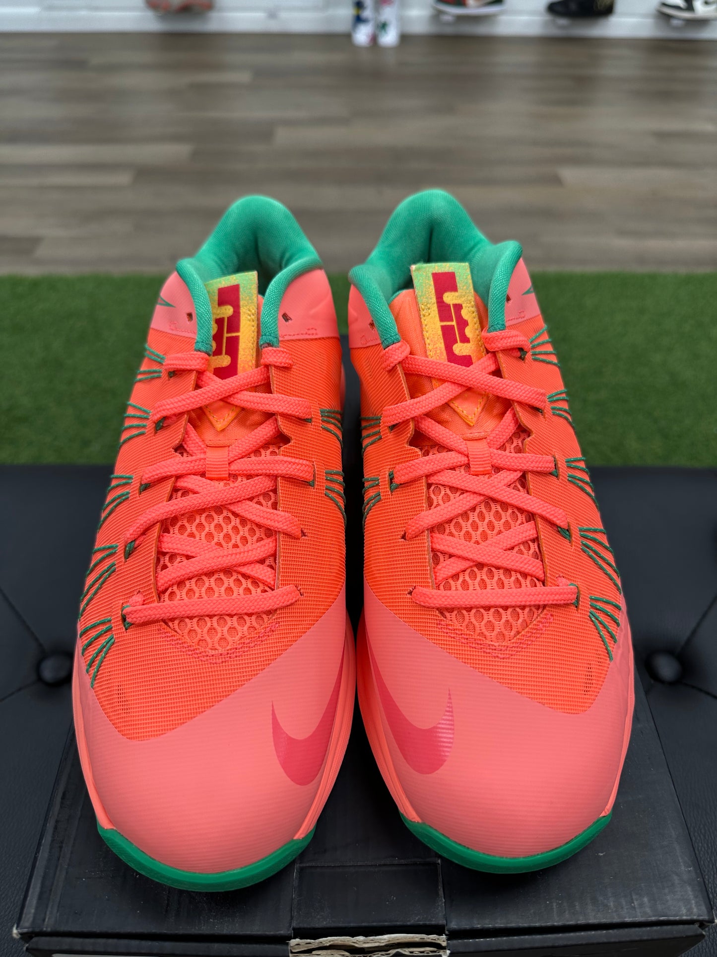 Nike LeBron X Low Watermelon - Size 9.5