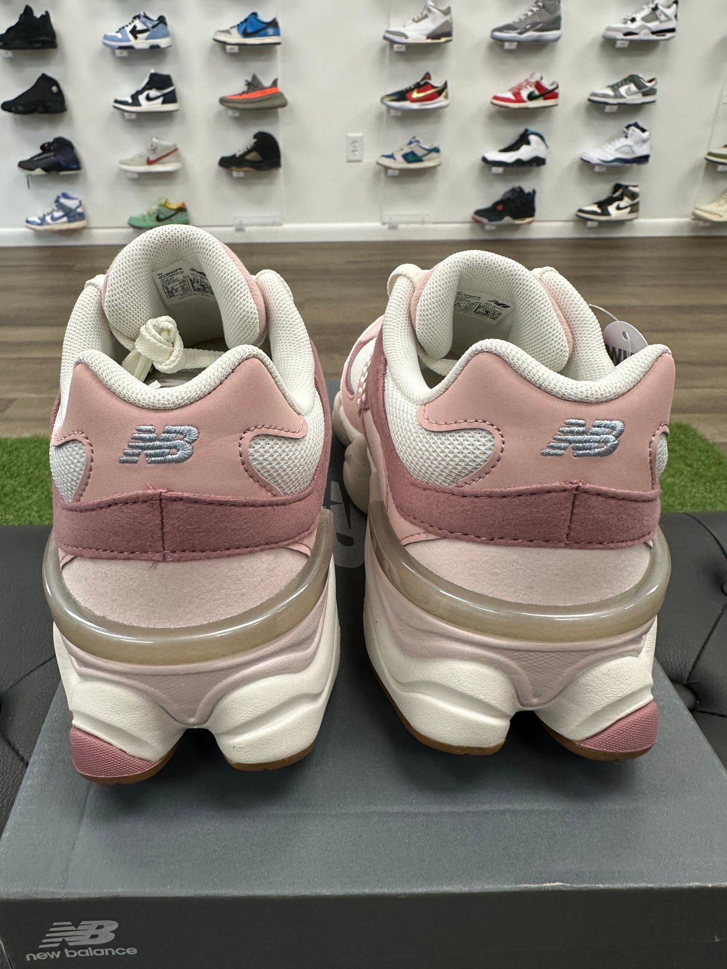 New Balance 9060 Rose Pink (wide) (GS) - Size 6