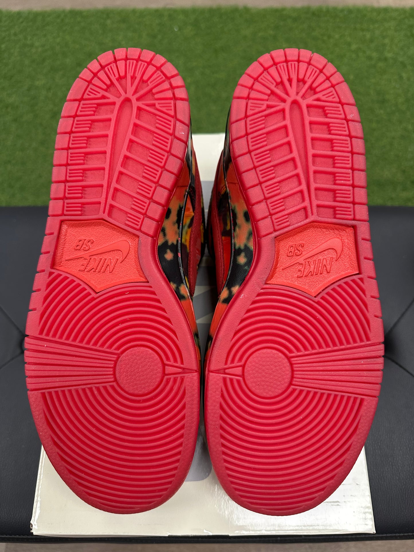 Nike SB Dunk Low The Wizard of Oz Poppy Field - Size 9