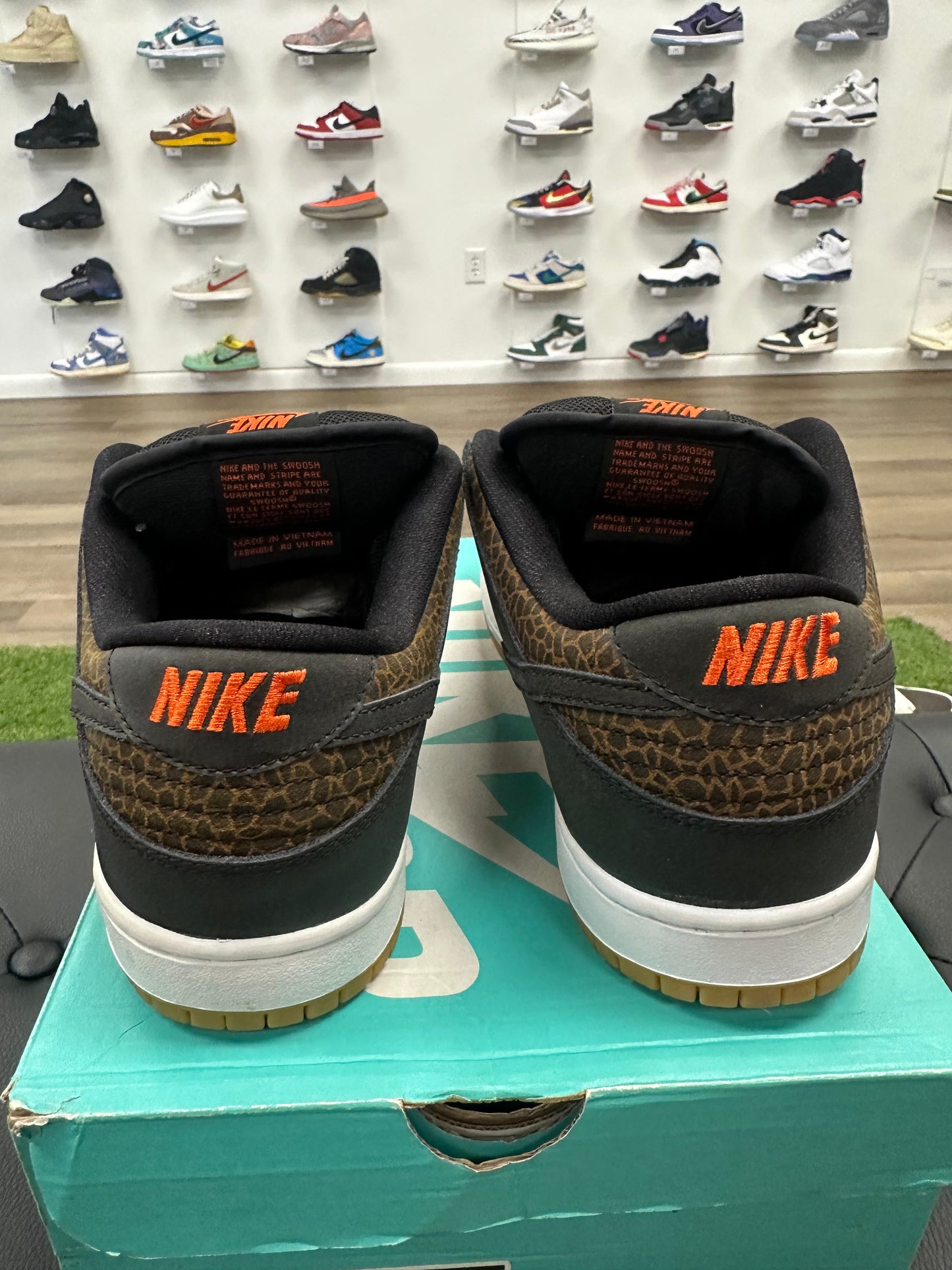 Nike SB Dunk Low Giraffe Print - Size 11