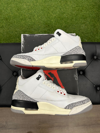 Jordan 3 Retro White Cement Reimagined - Size 9 (U)