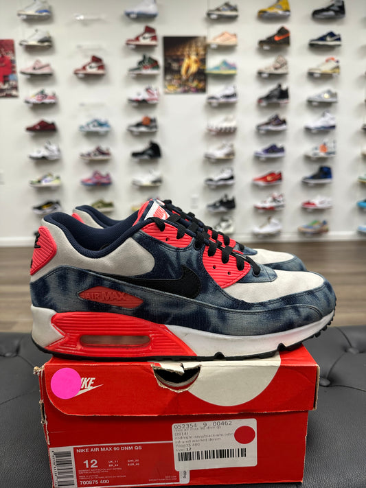 Nike Air Max 90 Washed Denim - Mens (U12)