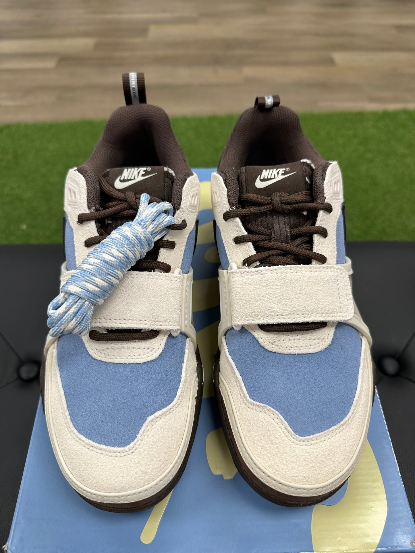 Nike Zoom Field Jaxx Travis Scott Leche Blue - Size 7