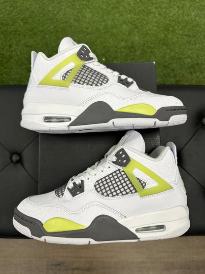 Jordan 4 Retro Light Lemon Twist (GS) - Size 6Y