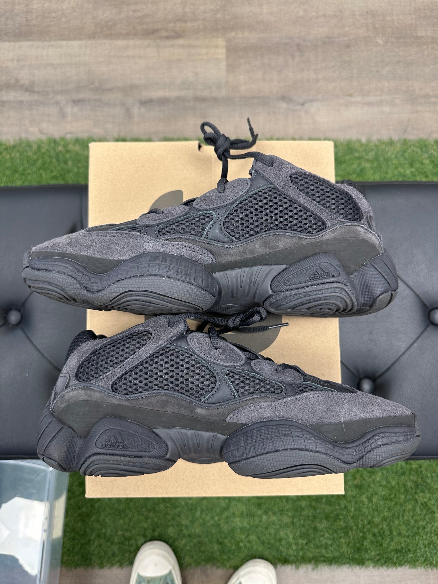 adidas Yeezy 500 Utility Black - Size 10 (U)