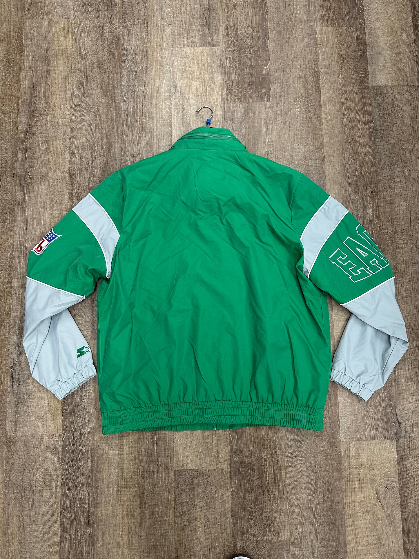 Starter Philadelphia Eagles Kelly Green Authentic Full-Zip Sideline Jacket - Size 2XL