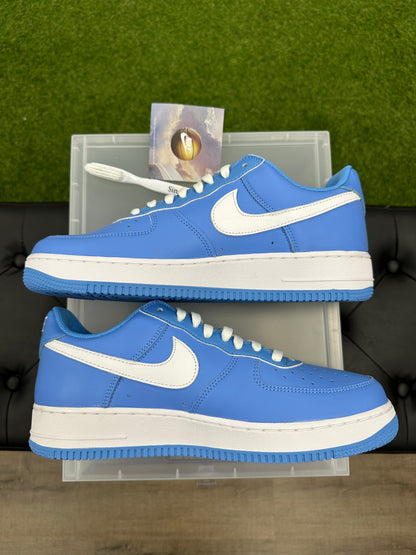 Nike Air Force 1 Low '07 Retro Color of the Month University Blue - Size 11.5 (NO BOX)