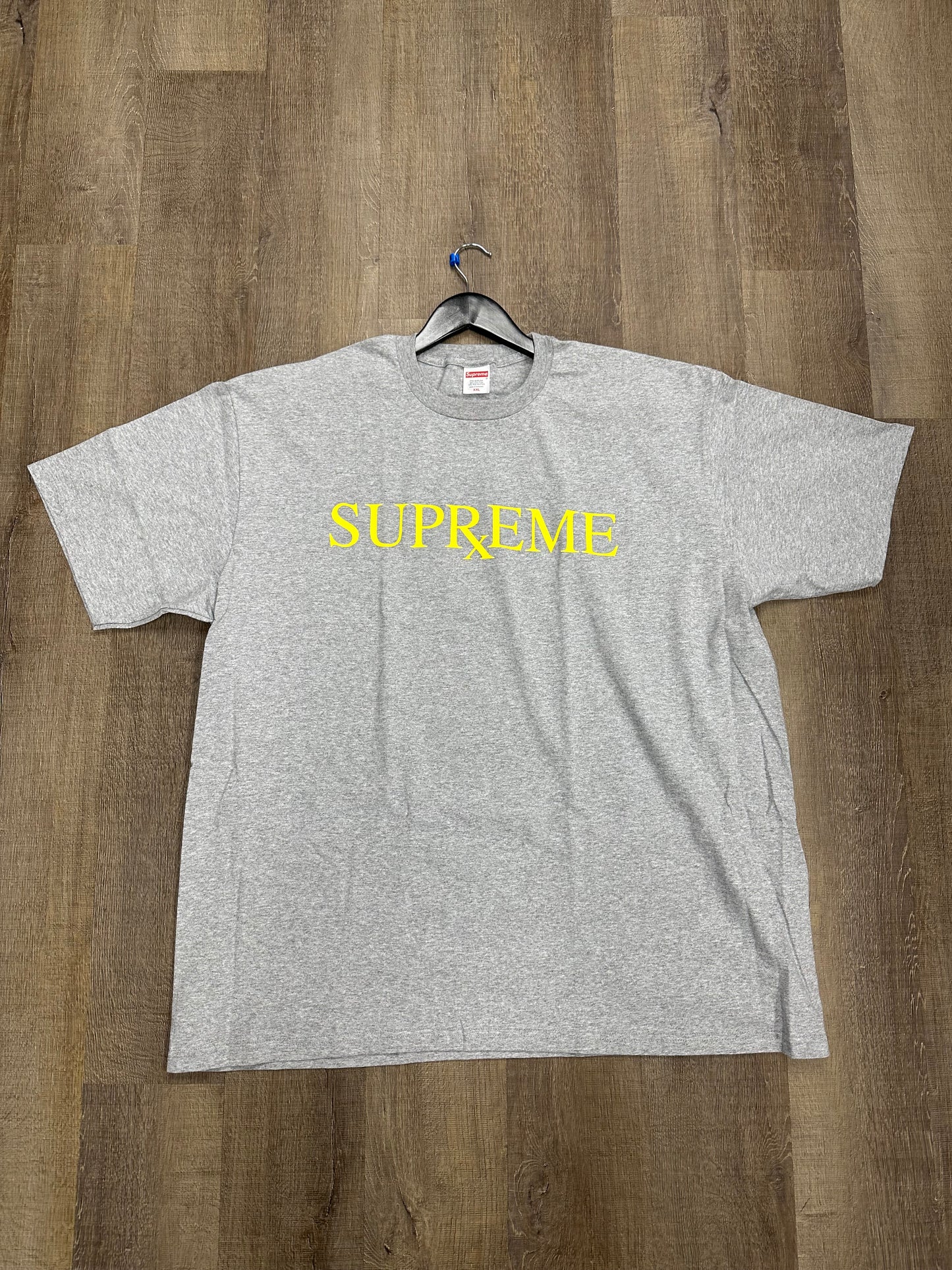 Supreme RX Tee Heather Grey - Size 2XL